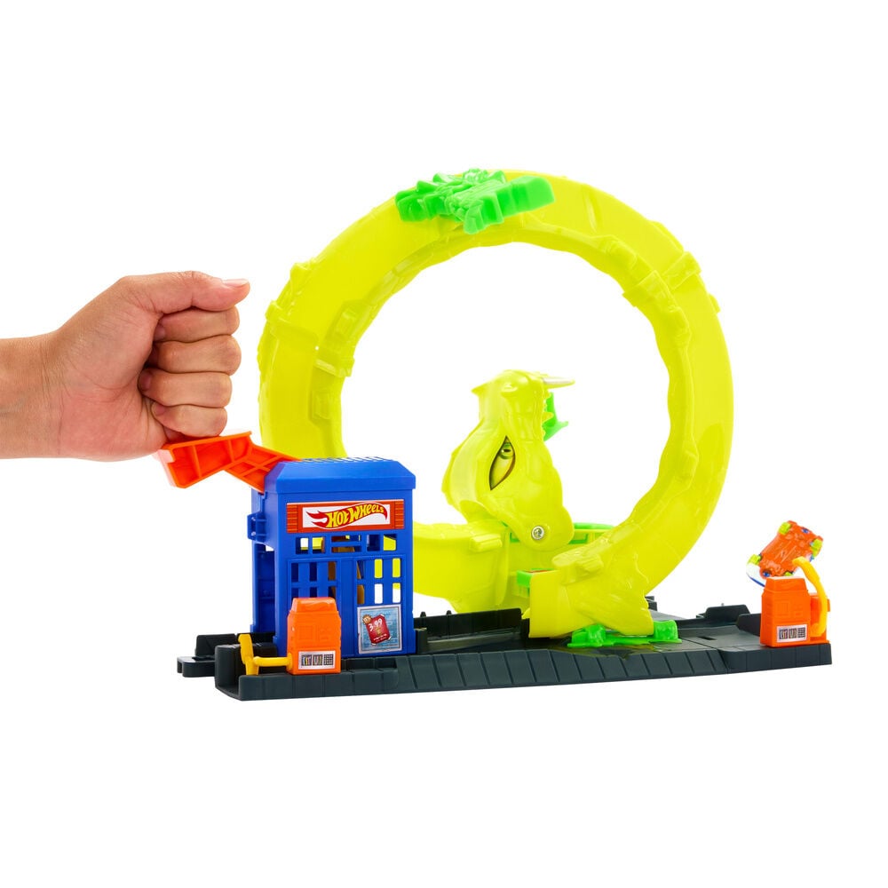 Pista City Ataque Espiral da Serpente Hot Wheels