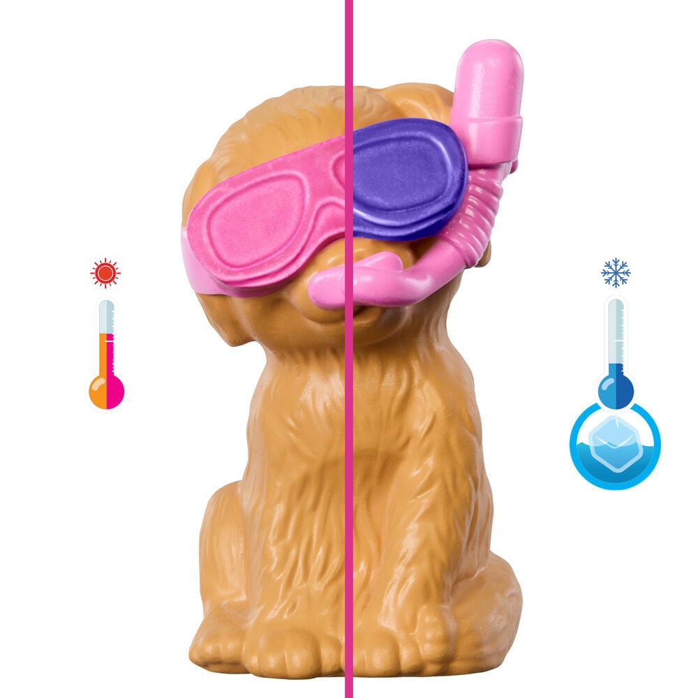 Boneca Piscina Cachorrinhos Barbie