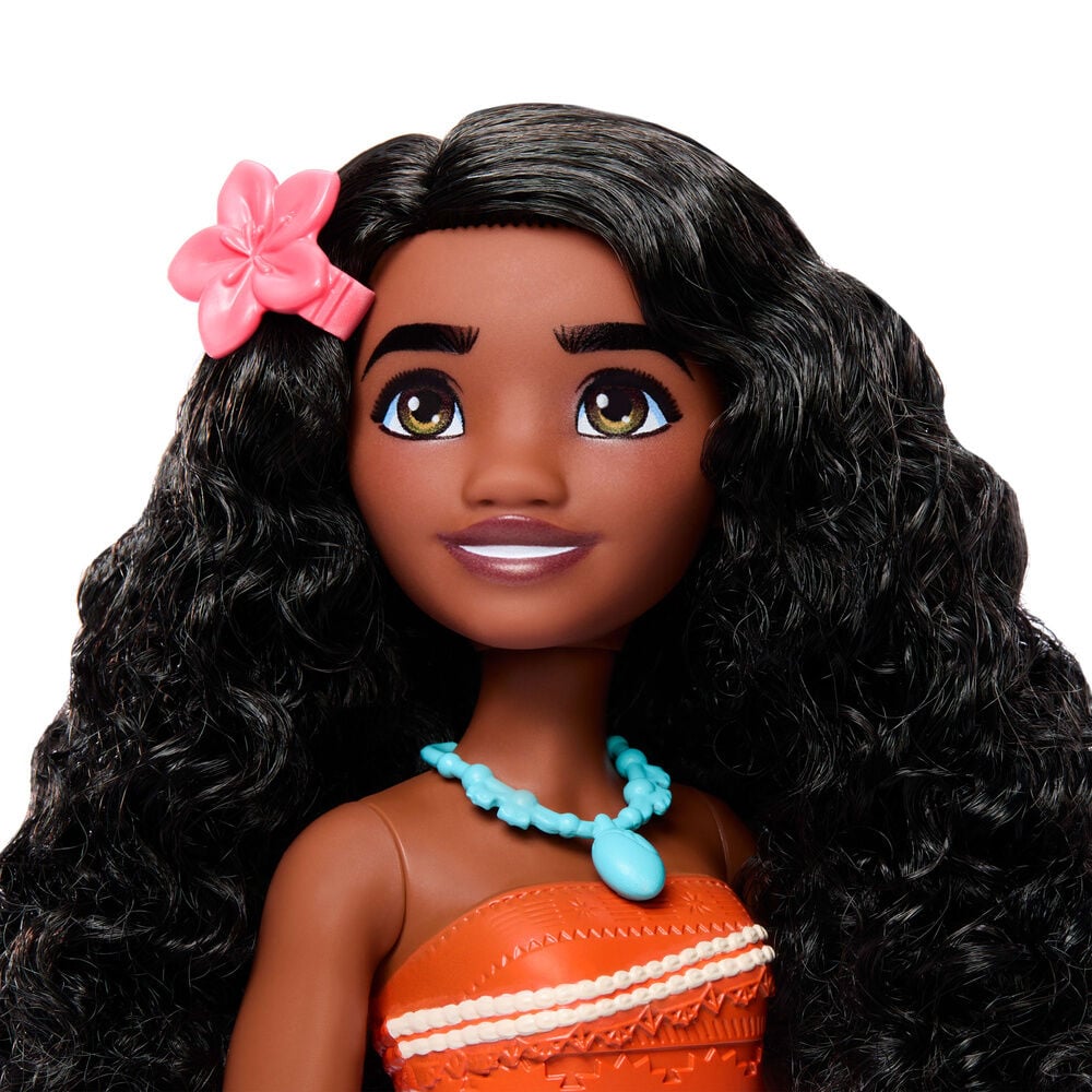 Boneca Vaiana com Animais Marinhos Disney