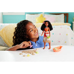 Boneca Vaiana com Animais Marinhos Disney