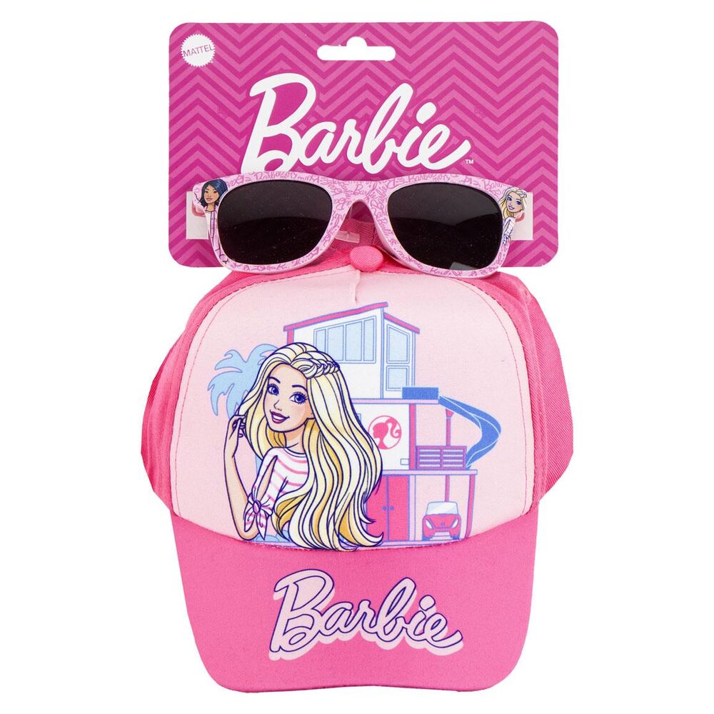 Chapéu + óculos de sol Barbie