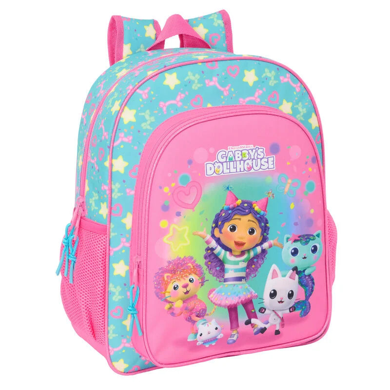 Mochila Confetti Gabby´s Dollhouse 38cm adaptável
