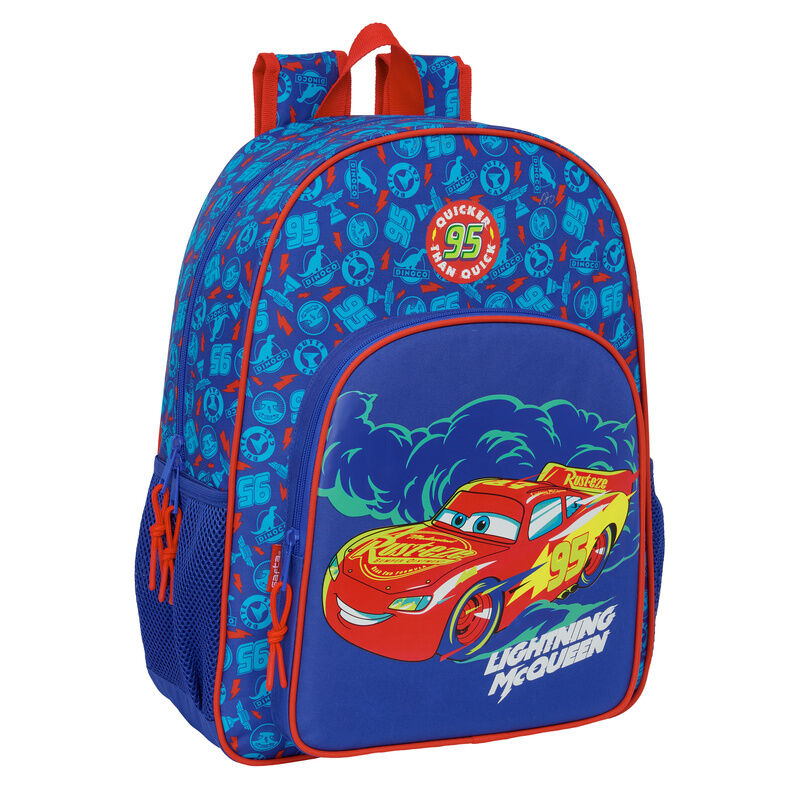 Mochila Disney Pixar Cars, 42cm, ajustable.
