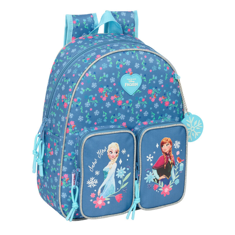 Mochila Disney Frozen, 34cm, adaptable.
