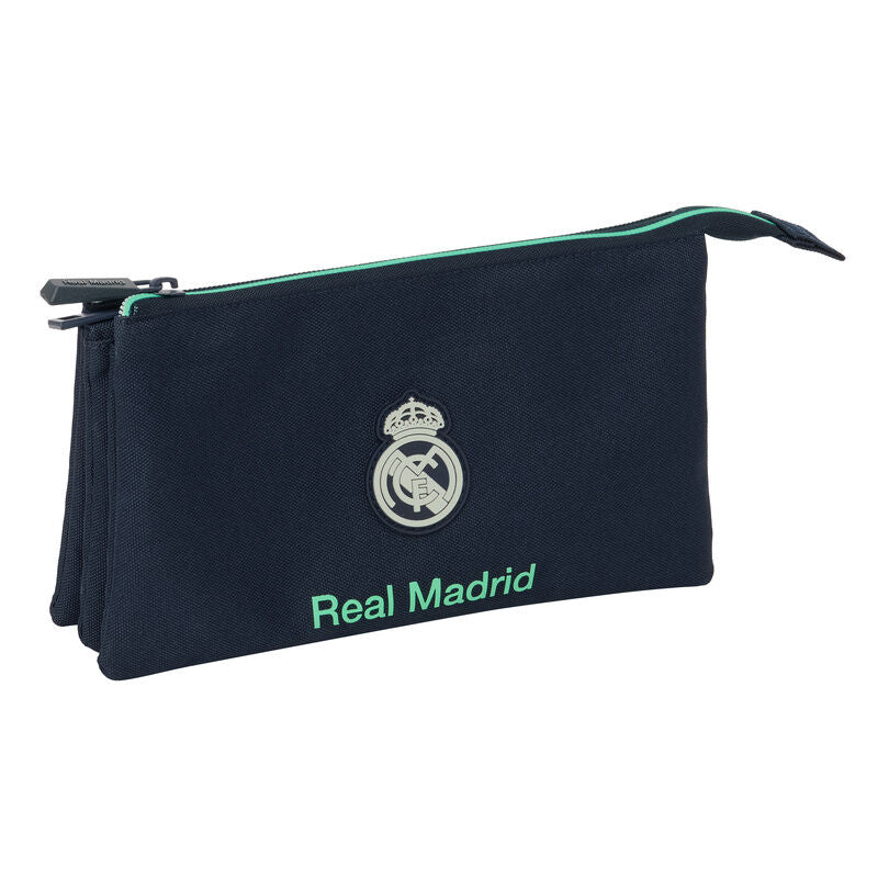 Estojo para lápis 2 Kit Real Madrid 25/26 Triplo