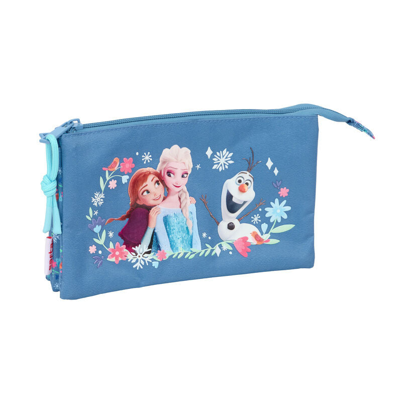 Estojo Triplo Frozen Disney