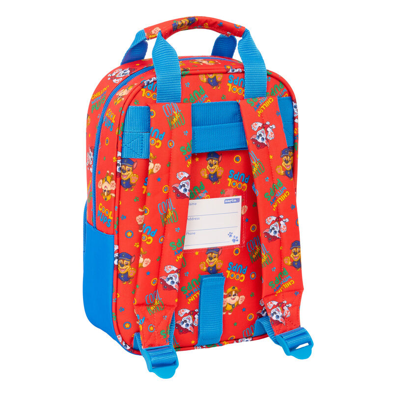 Mochila Cool Patrulla Pata 28cm adaptável