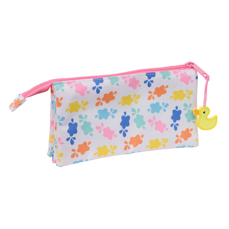 Estojo triplo Baby Pig Peppa Pig