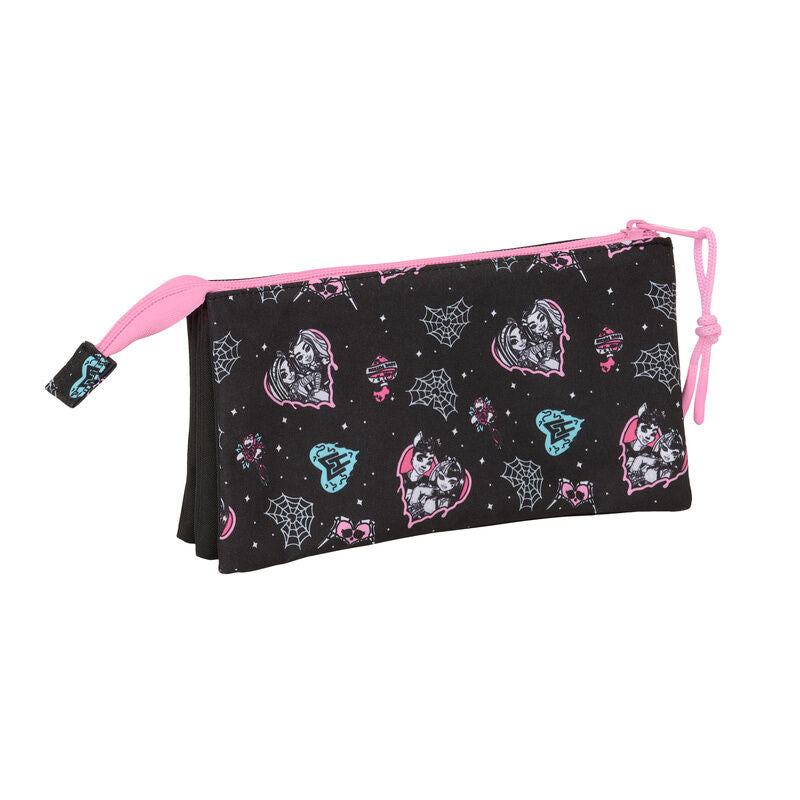 Estojo triplo Monster High