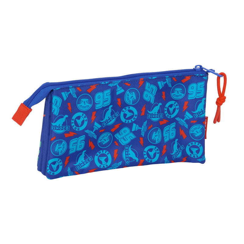 Estojo triplo Cars da Disney Pixar