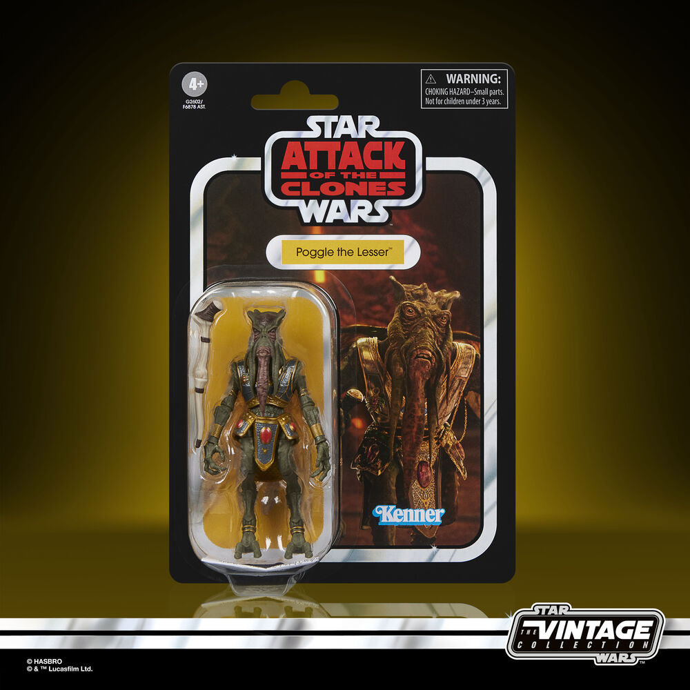 Figura Poggle el Menor El Ataque de los Clones Star Wars 9,5 cm