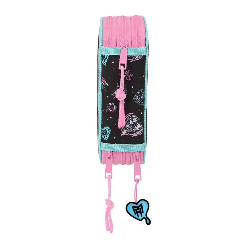 Estojo triplo Monster High 37 peças