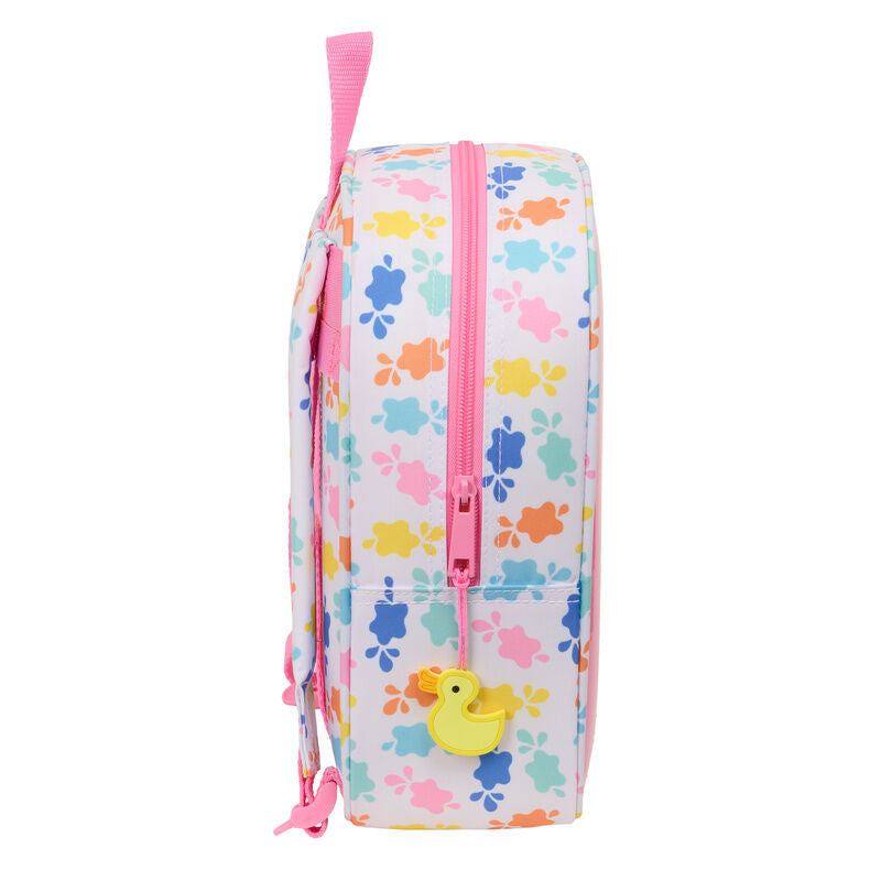 Mochila Baby Pig Peppa Pig 27cm adaptável
