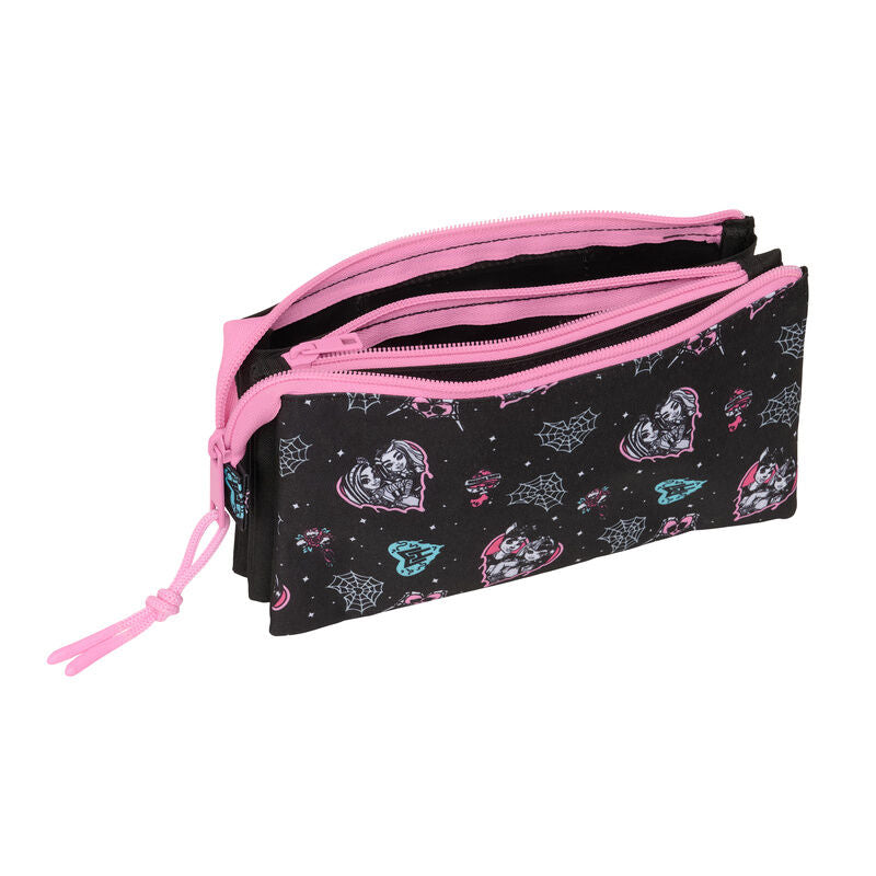 Estuche triple Monster High