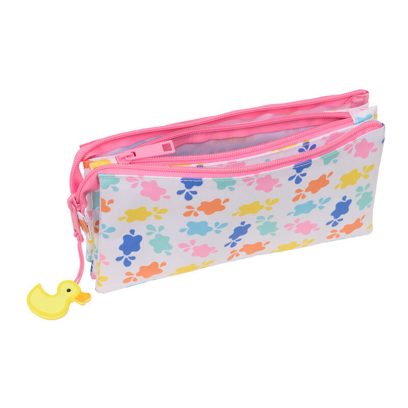 Estojo triplo Baby Pig Peppa Pig