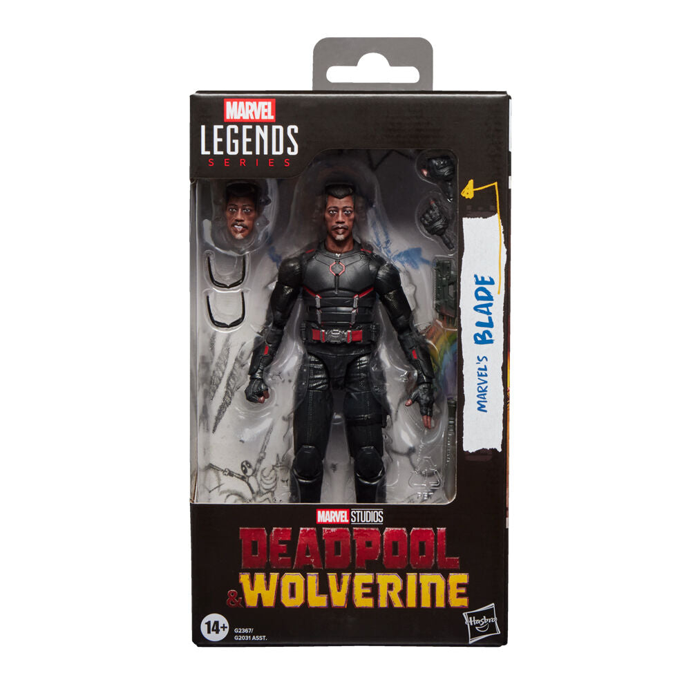 Figura Marvel's Blade Deadpool & Wolverine Marvel Legends Series 15 cm - imagem 1