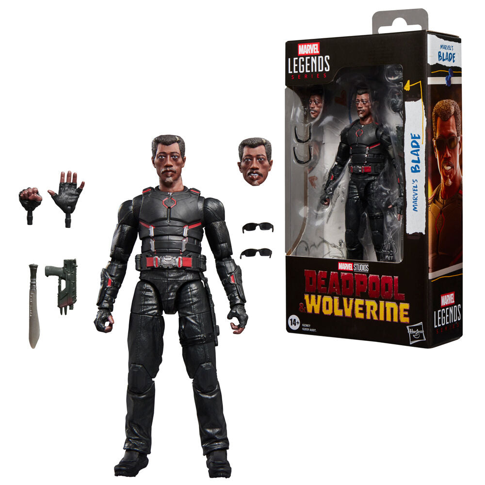 Figura Marvel's Blade Deadpool & Wolverine Marvel Legends Series 15 cm - imagem 10