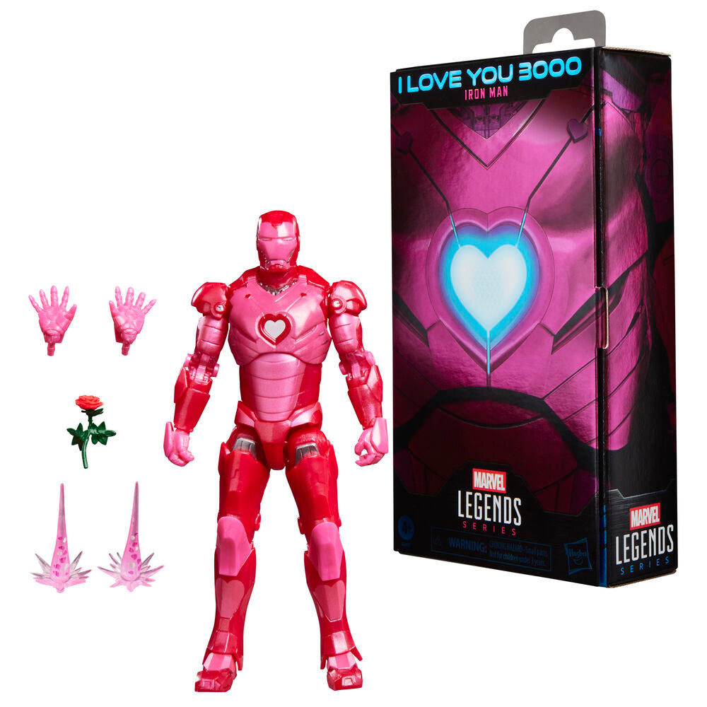 Figura Iron Man I Love You 3000 Marvel Legends Series 15 cm - imagem 1