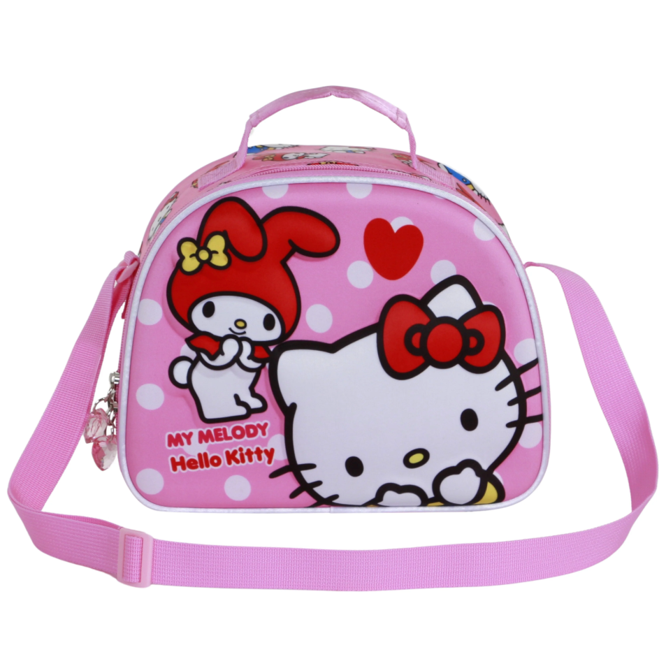 Lancheira 3D Lovely Hello Kitty and Friends