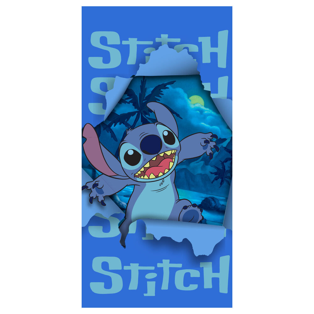 Toalha microfibra Stitch Disney