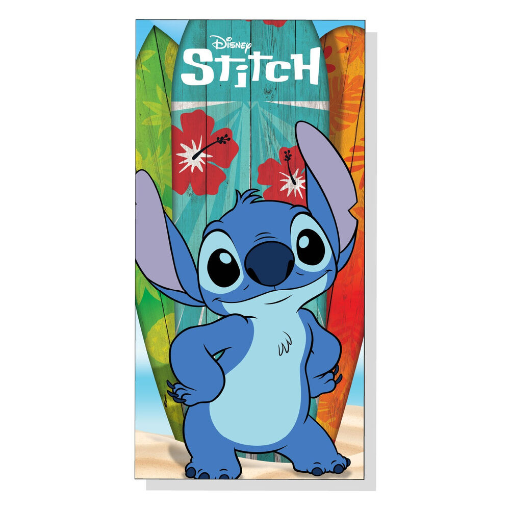 Toalha microfibra Stitch Disney