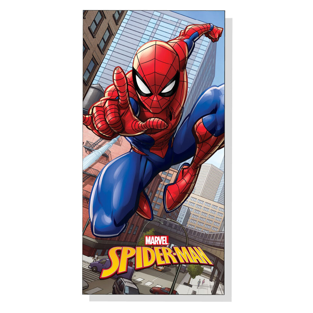 Toalha Spiderman Marvel microfibra