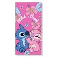 Toalha microfibra Angel & Stitch Disney
