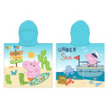 Poncho toalha George Peppa Pig microfibra