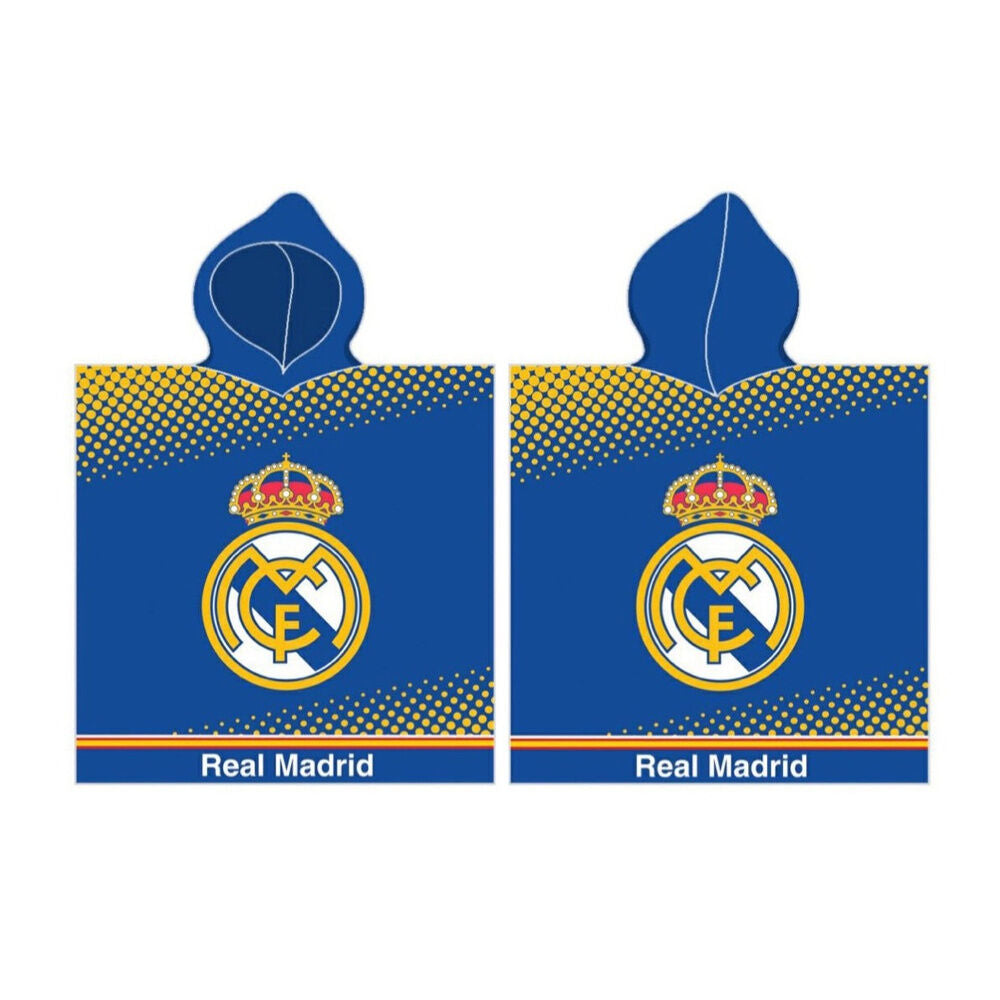 Poncho Toalha Real Madrid Algodão