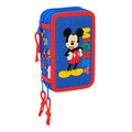 Estojo triplo Mickey Disney para lápis, 37 peças.