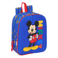 Mochila Today Mickey Disney 27cm adaptável