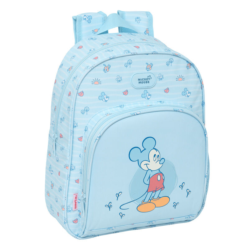 Mochila Baby Mickey Disney 34cm adaptável