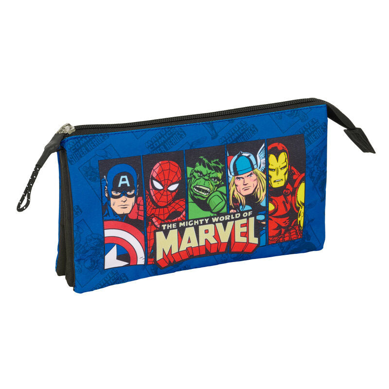 Estuche triple Avengers Marvel