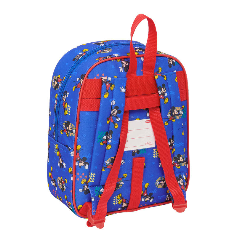 Mochila Today Mickey Disney 27cm adaptável