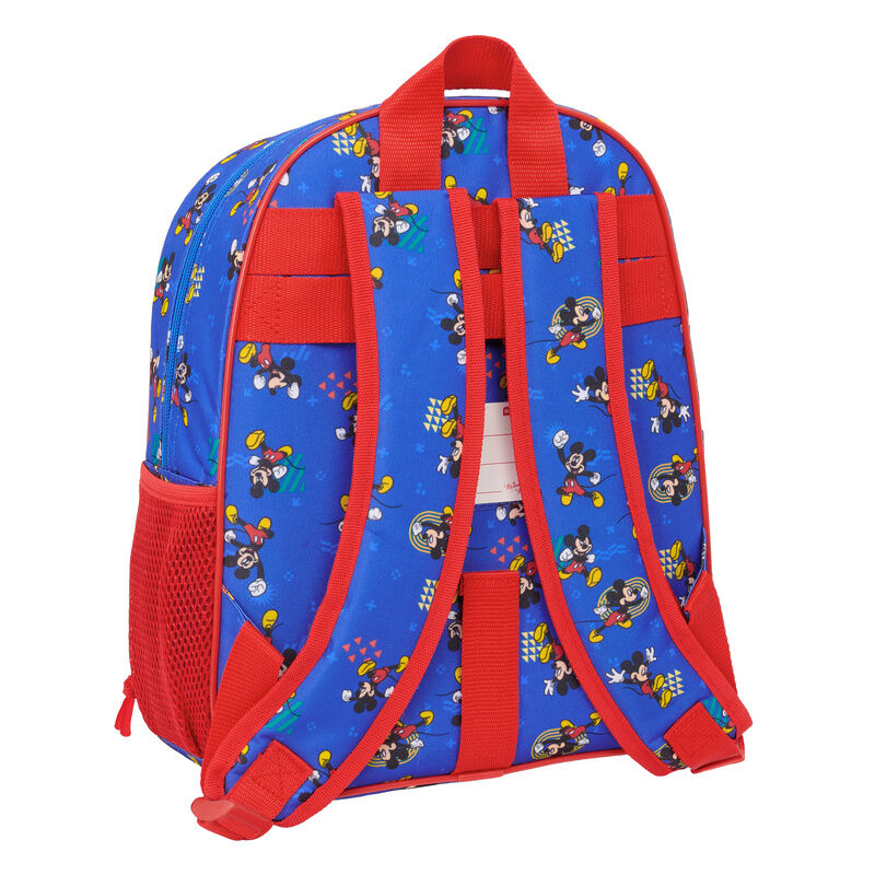 Mochila Today Mickey Disney 34cm adaptável