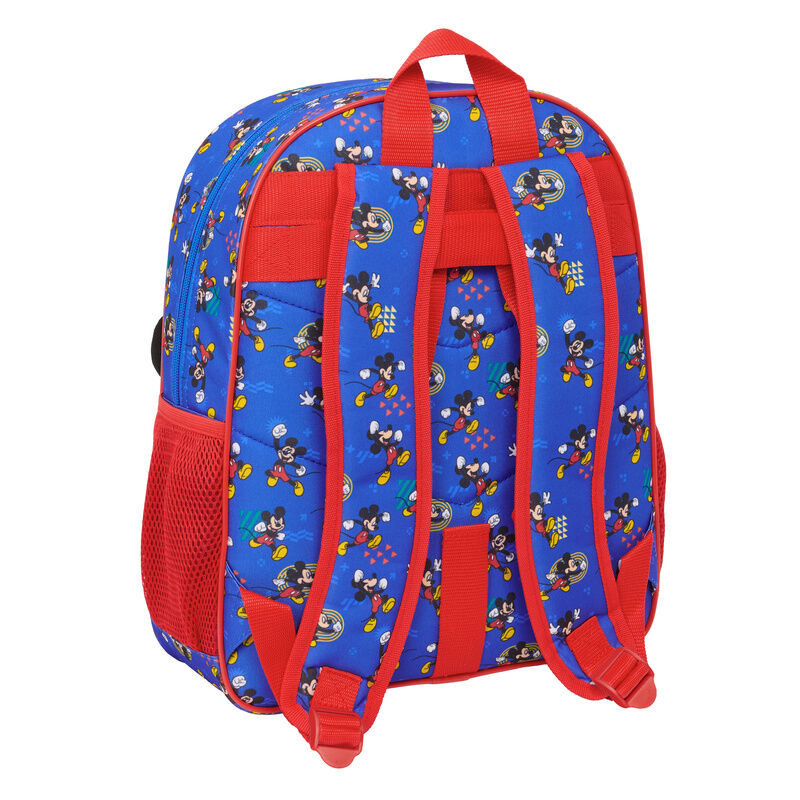 Mochila Today Mickey Disney 38cm adaptável