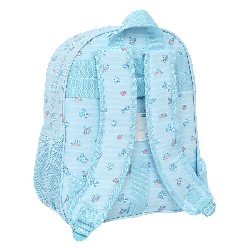 Mochila Baby Mickey Disney 34cm adaptável