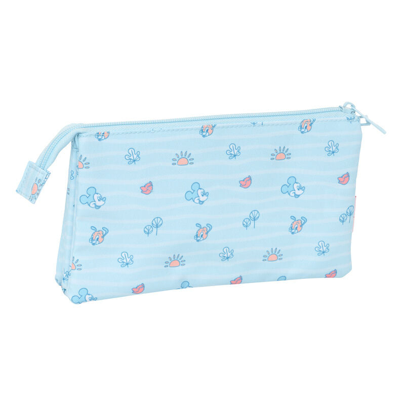 Estuche triple para lápices Disney Baby Mickey
