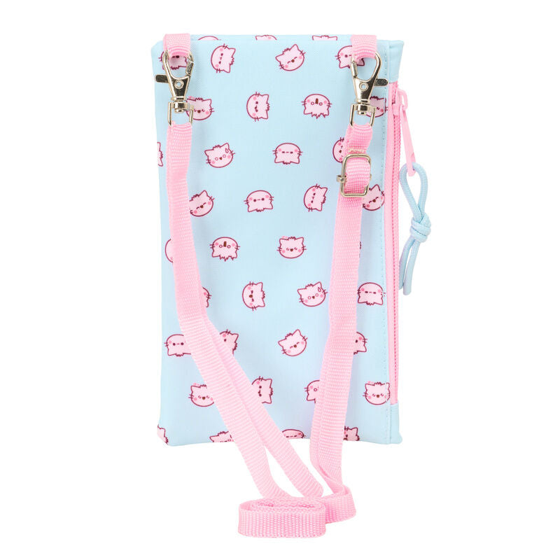 Pembe The Pink Cat Wallet + Phone Bag