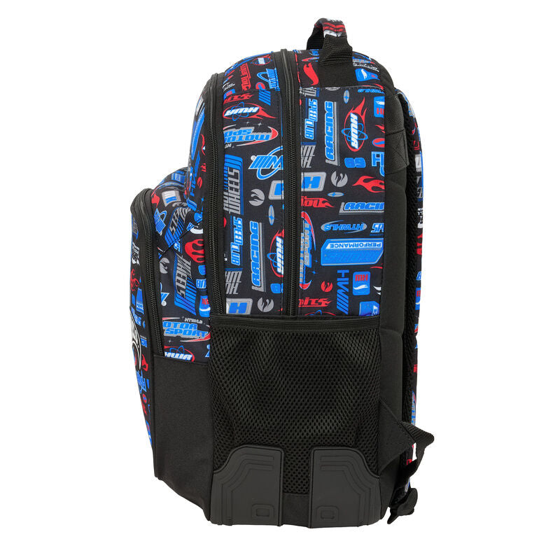 Mochila Hot Wheels 42cm adaptável