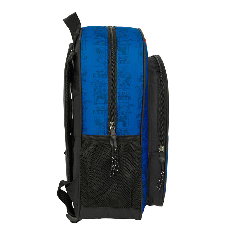 Mochila Avengers Marvel 32cm adaptável