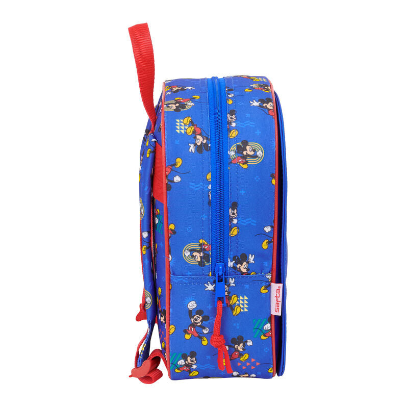 Mochila Today Mickey Disney 27cm adaptável