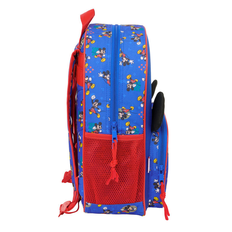 Mochila Today Mickey Disney 38cm adaptável