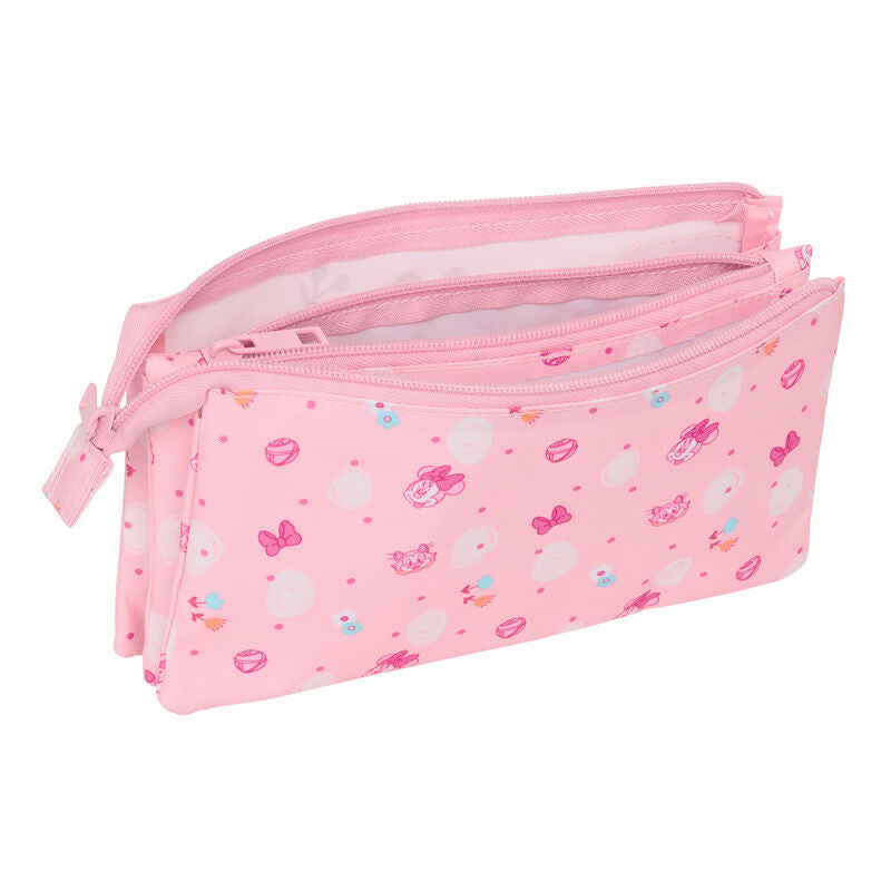Estojo triplo para lápis Baby Minnie Disney