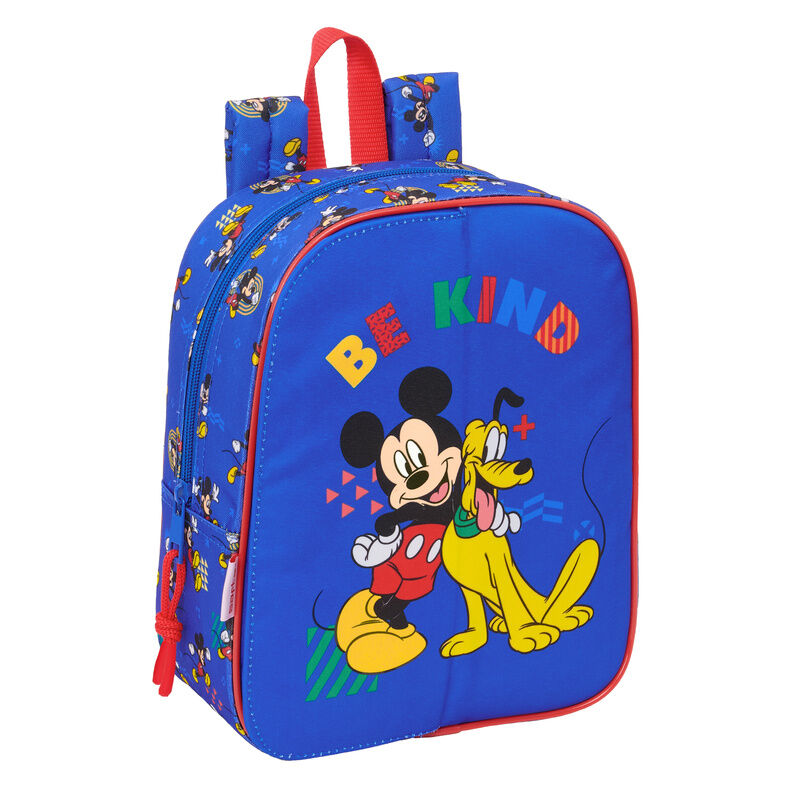 Mochila Today Mickey Disney 27cm adaptável