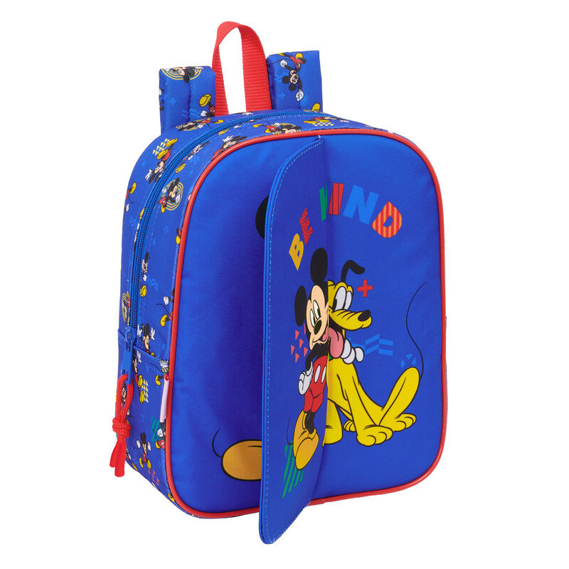 Mochila Today Mickey Disney 27cm adaptável