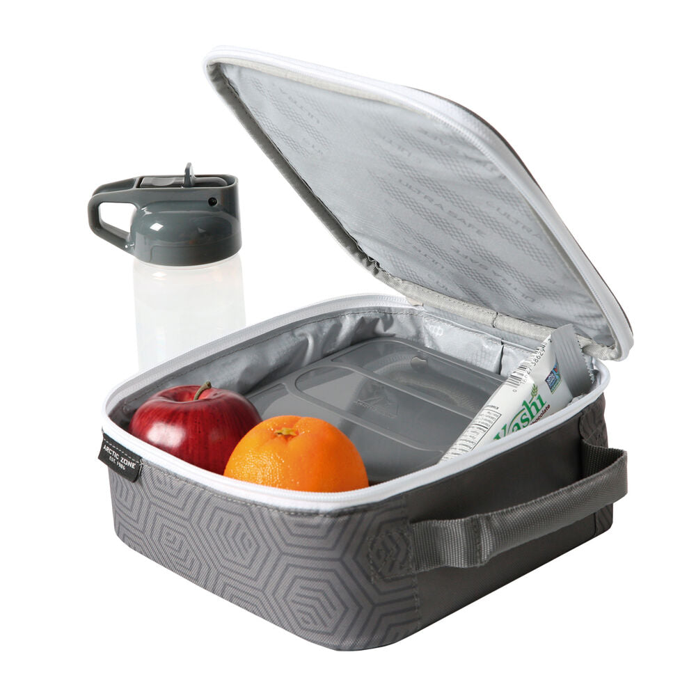 Lancheira térmica Real Madrid + Tupperware + Garrafa
