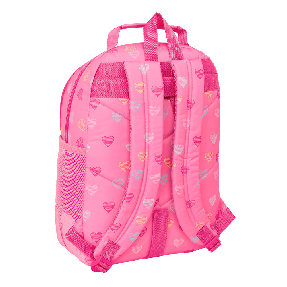 Mochila Heart Benetton 42cm adaptável