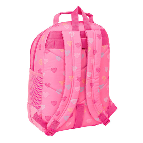 Mochila Heart Benetton 42cm adaptável