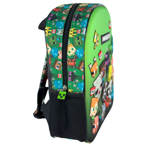 Mochila 3D Personajes Minecraft 30cm